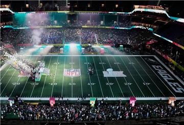 Mega Event in Party-Stadt: Die Arena in New Orleans fasst über 80.000 Menschen. 