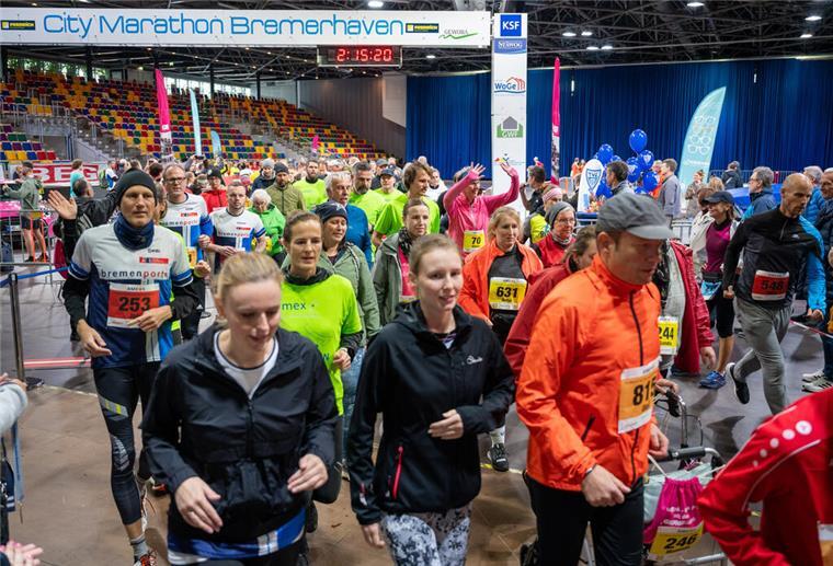 Das war wieder echt schön: City-Marathon kommt bei den Sportlern an Mehr als 700 Teilnehmer gingen beim City-Marathon-Debüt an der Stadthalle an den Start.