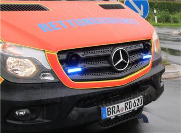 Mehrere Rettungswagen eilten zur Unfallstelle. 