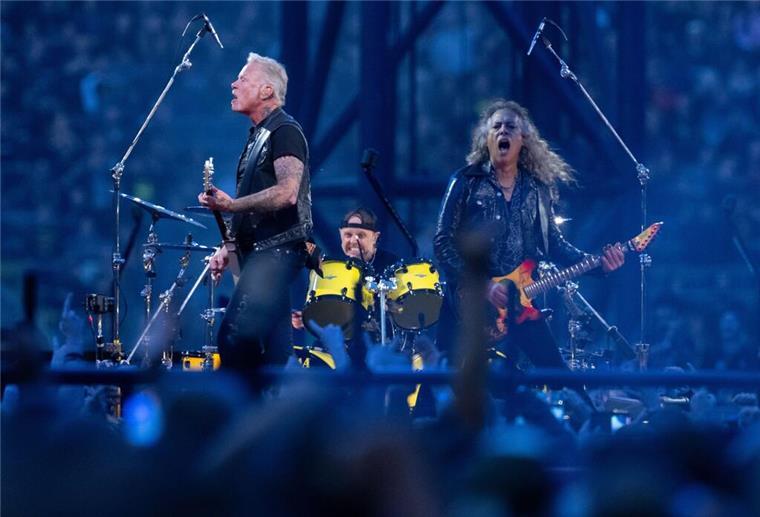 Metallica tritt an zwei Tagen im Videospiel Fortnite auf Metallica-Auftritt im Olympiastadion in München.