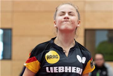 Mia Griesel aus Beverstedt beim Europe Youth Top 10 in Berlin.