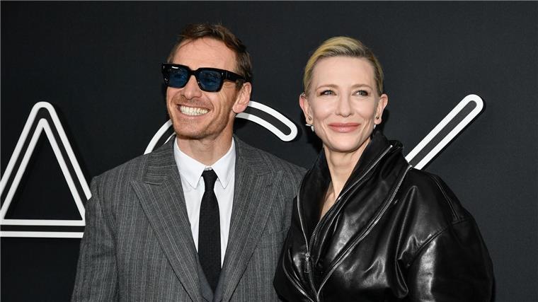 Michael Fassbender und Cate Blanchett bei einer Filmvorführung von „Black Bag“. (Archivbild)