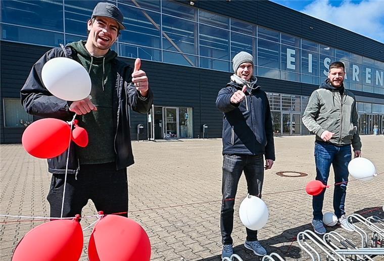 Miha Verlic, Jan Urbas und Ziga Jeglic halten den Fischtown Pinguins die Treue.