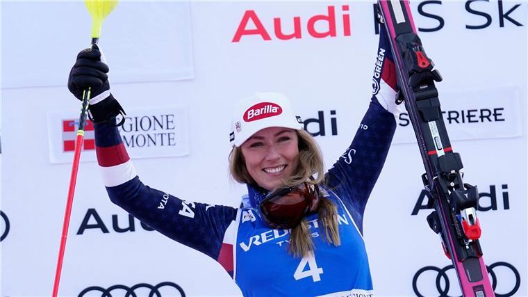 Tickets, Bauten, Aussichten: Noch 100 Tage bis Olympia Mikaela Shiffrin könnte ein Star der Spiele werden.