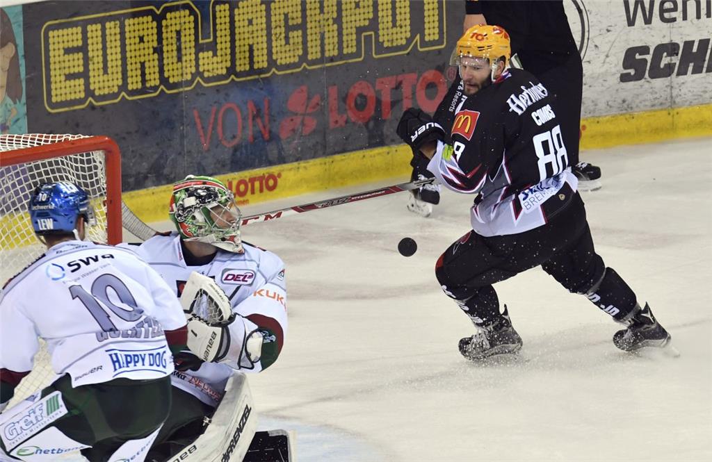 Mit 21 Toren auf Platz eins in der DEL-Torjägerliste: Jack Combs - Fischtown Pinguins