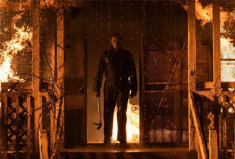 Eine Szene des Films "Halloween Kills" (undatierte Filmszene). 