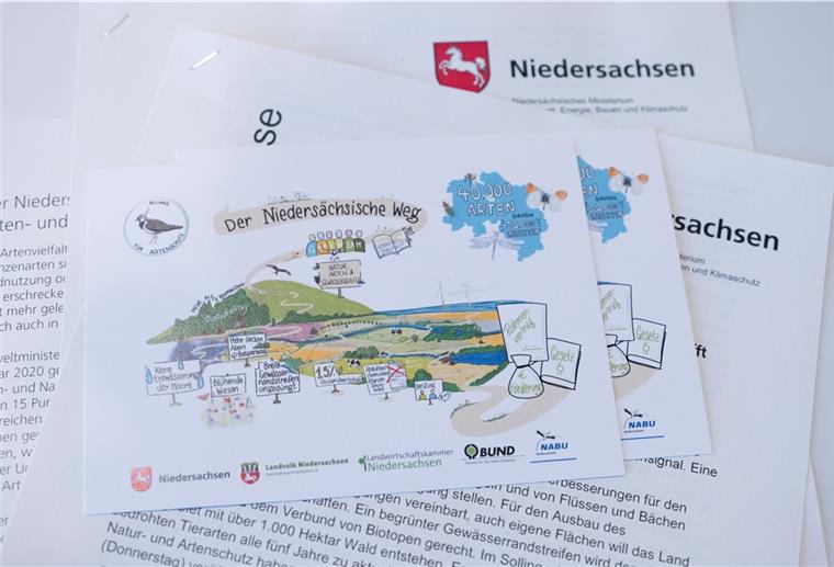 Artenschutz: So will Niedersachsen Tiere und Pflanzen retten Mit dem „Niedersächsische Weg“, der einige Gesetzesänderungen enthält, soll die Artenvielfalt erhalten werden.