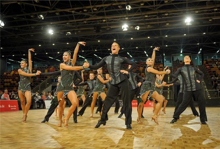 So entsteht die neue Musik der TSG Bremerhaven Mit der Choreografie "Matrix" trat die TSG Bremerhaven nach ihrem Wiederaufstieg in die 1. Bundesliga 2017/2018 an.