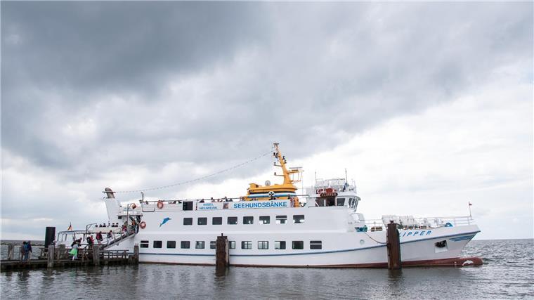 Ausflug nach Neuwerk: So funktioniert das bequem von Cuxhaven aus Mit der "Flipper" geht es von Neuwerk zurück nach Cuxhaven.