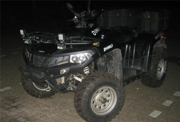 Lehe: Unter Drogeneinfluss auf dem Quad unterwegs Mit diesem Quad düste der 38 Jahre alte Mann durch Lehe.