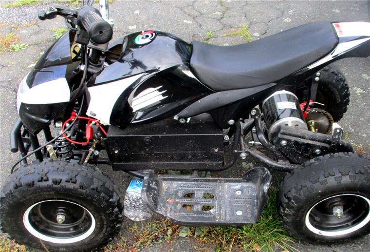 Grünhöfe: Elfjähriger mit Mini-Quad unterwegs Ein Mini-Quad