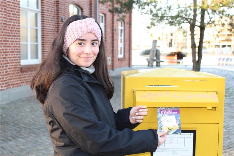 Mit einer Postkarte und über andere Kanäle hat das Stadtmarketing Studierende auf die Aktion "Zu Gast in deiner Stadt" aufmerksam gemacht.