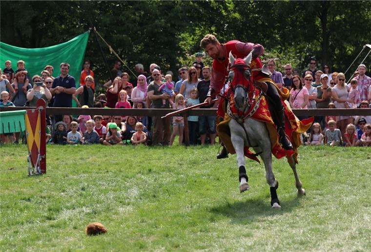 Ritter fallen in Tossens ein Mit Ritterspielen und Familienprogramm wartet das Showteam Kaiser ab 31. Juli in Tossens auf. pr/TSB