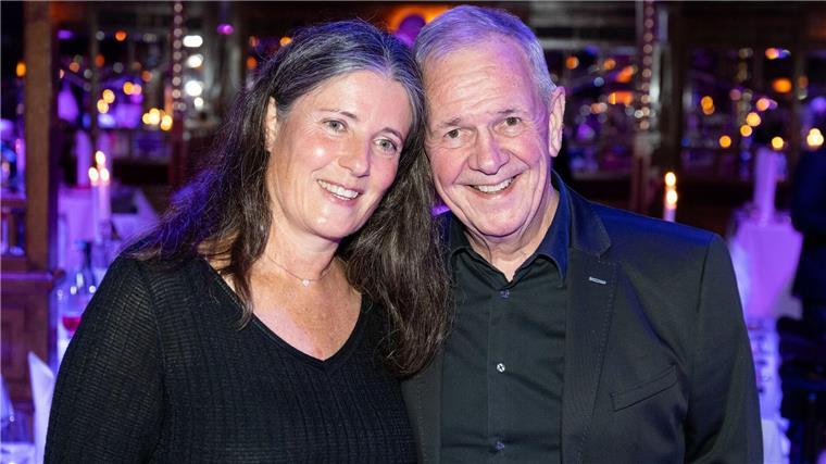 Leiser Star, großer Musikfan: Fritz Egner wird 75 Mit seiner Frau Katrin hat Fritz Egner zwei Kinder. (Archivfoto)