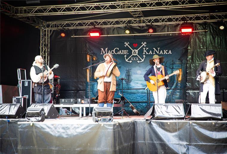 Musiker auf Bühne