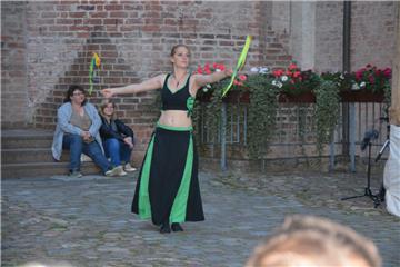 Mittelalterliches Burgfest in Bad Bederkesa.