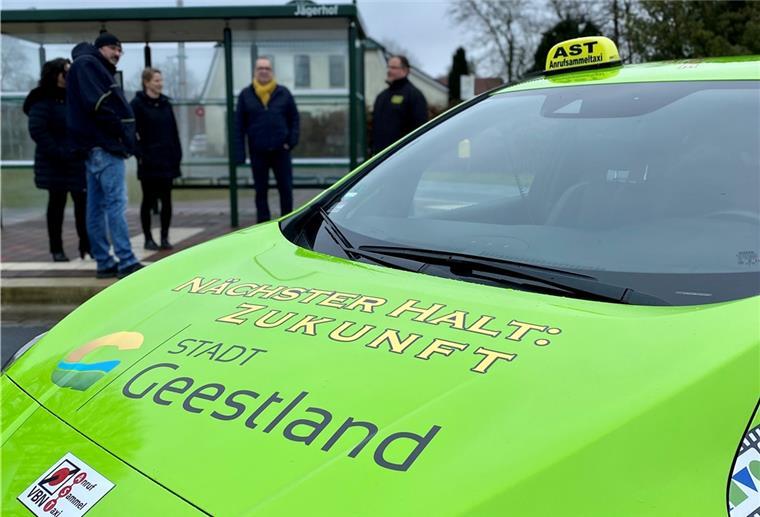 Neue Anrufsammeltaxi-Linie zwischen Geestland und Dorum Mobilität zwischen Geestland und der Wurster Nordseeküste.