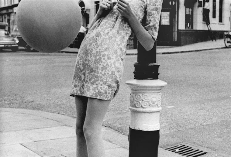 Modeikone Twiggy prägte die „Swinging Sixties“.