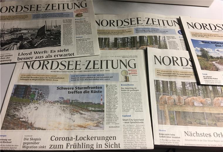 Zusteller kämpfen gegen Orkan „Zeynep“ Möglicherweise landet die Tageszeitung am Samstag etwas später als gewohnt im Briefkasten.