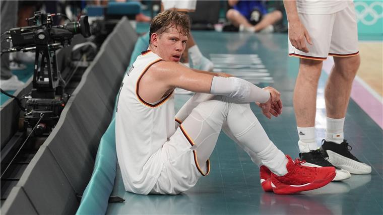 Frust statt Freude: Basketball-Ära endet mit Enttäuschung Moritz Wagner ist nach der verpassten Medaille tief enttäuscht.