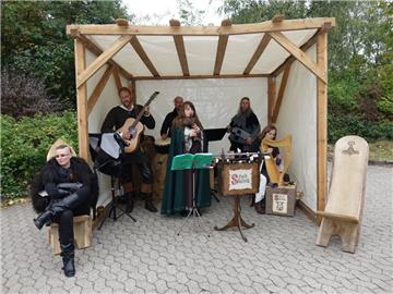 Musik die zu Herzen ging. Schalk und Rausch spielte auf. Foto Heins  