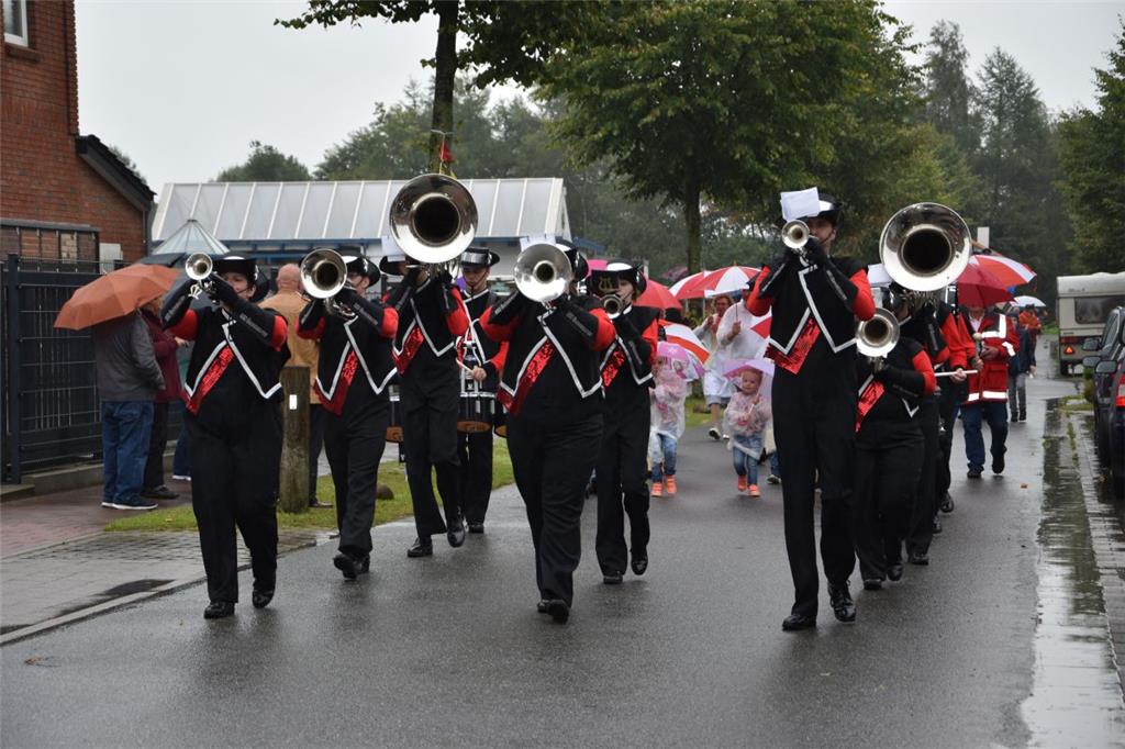 Musikalische Unterstützung gab es von den Musikern des OSC Bremerhaven.