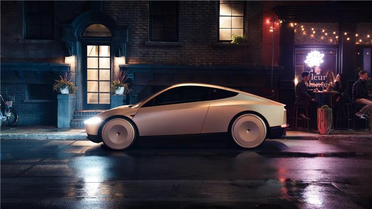 Hollywood-Show: Tesla zeigt Robotaxi und selbstfahrenden Bus Musk stellte das neue Robotaxi auf dem Gelände des Hollywood-Studios Warner Bros. in Los Angeles vor.