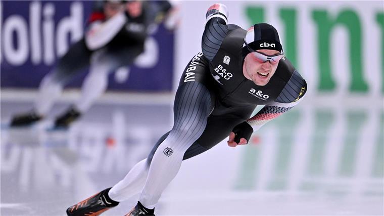 Erste Eisschnelllauf-Weltcups ohne Sprint-Meister Dombek Muss wegen einer Muskelverletzung auf die ersten beiden Saison-Weltcups verzichten: Hendrik Dombek.
