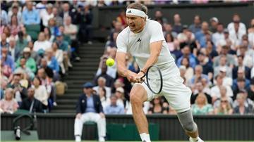 Muss weiter auf sein erstes Viertelfinale in Wimbledon warten: Alexander Zverev.