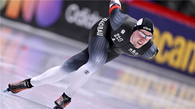 Eissprinter Dombek mit Verdacht auf Muskelbündelriss Musste aus Verletzungsgründen weitere Meisterschaftsstarts absagen: Hendrik Dombek.