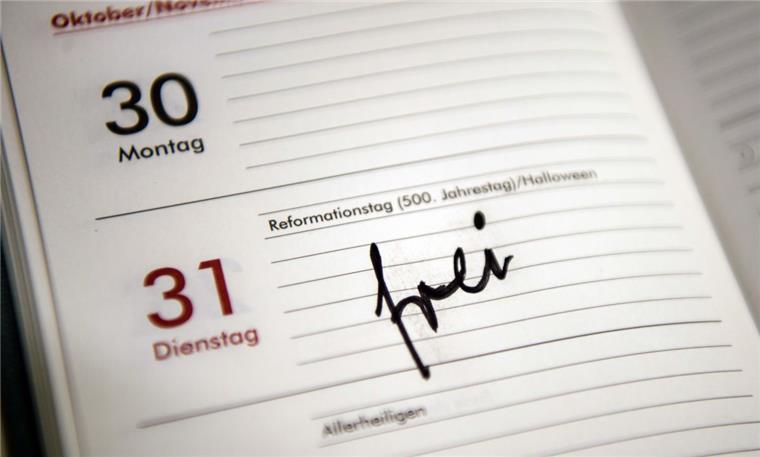 Der Reformationstag als zusätzlicher Feiertag für den Norden? Die Regierungschefs der norddeutschen Bundesländer sind für den Reformationstag als zusätzlichen Feiertag.