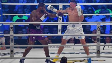 Nach 2023 kommt es wohl erneut zum WM-Duell zwischen Oleksandr Usyk (r) und Daniel Dubois.