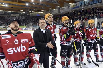 Nach dem Aus im Playoff-Viertelfinale gegen München wollen sich die Pinguins mit einer Abschlussfeier bei den Fans bedanken. 