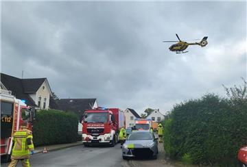 Nach dem Unfall wurde die Jugendliche in ein Krankenhaus geflogen.