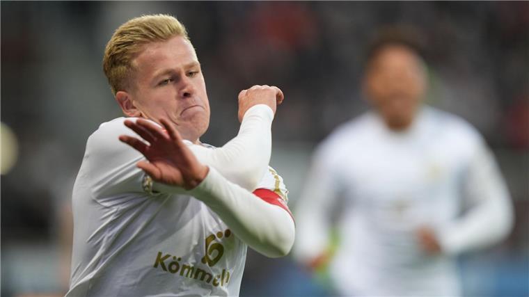 Nagelsmann gehen Offensivstars aus: Burkardt statt Havertz Nach doppeltem Torjubel für Mainz als Havertz-Ersatz zur Nationalmannschaft: Jonathan Burkardt.