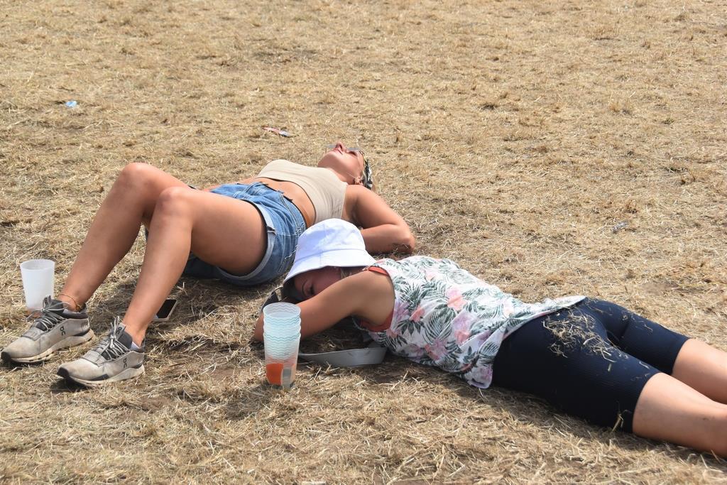 Nach drei Tagen Festival-Feierei sind Pausen und Erholung wichtig.