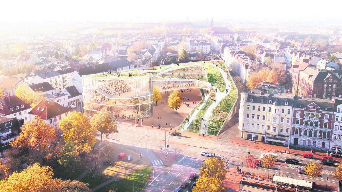 CDU fordert Uni-Institut für Pädagogen in Bremerhaven-Lehe Nach einem ersten Entwurf der CDU sollte das markante Institutsgebäude in der Hafenstraße in Bremerhaven-Lehe unterkommen.