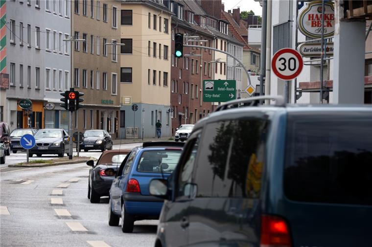 Nach einem Gerichtsstreit gilt Tempo 30 in der Straße An der Mühle jetzt nur noch nachts.