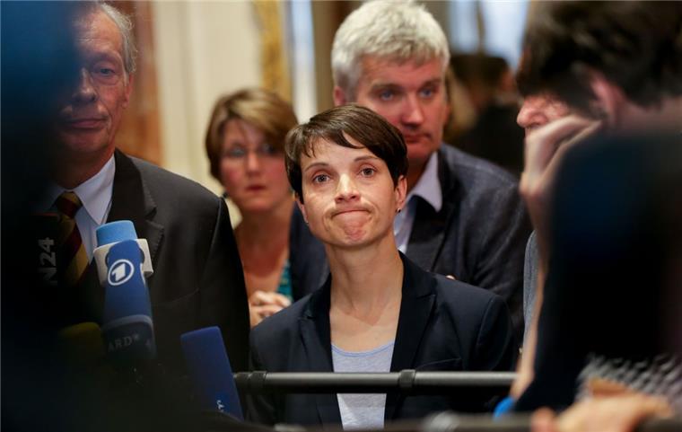 Nach einer Stunde war das Gespräch zwischen der AfD und dem Zentralrat der Muslime beendet: Die AfD-Vorsitzende Frauke Petry und ihre Begleiter verließen am Montag nach knapp einer Stunde den Saal in einem Berliner Hotel. 