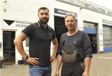 Autoservice Übergabe