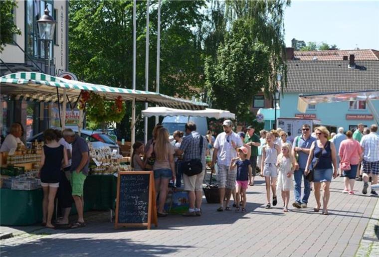 Frühlingsfest mit verkaufsoffenem Sonntag in Bad Bederkesa Verkaufsoffener Sonntag
