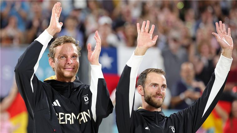 Olympia-Zweite Ehlers/Wickler ohne EM-Titel Nach Platz zwei bei Olympia sind Nils Ehlers (l) und Clemens Wickler auch bei der EM erfolgreich.
