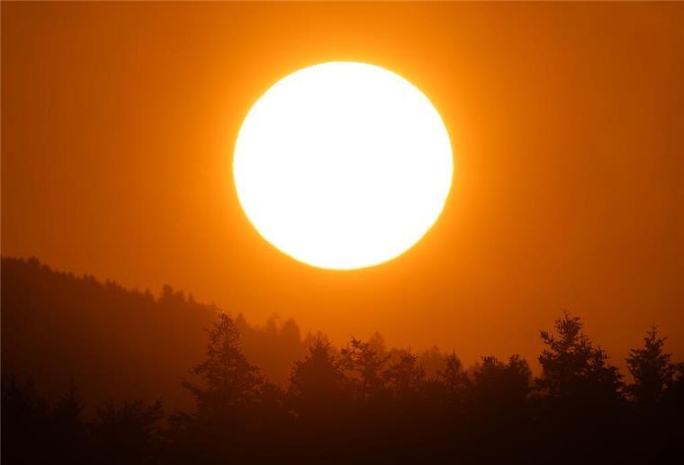 Sonne, Regen, Gewitter: Darauf musst du dich in den nächsten Tagen einstellen Sonnenuntergang.