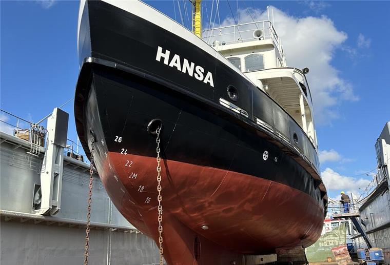 MS Hansa: Arbeiten im Trockendock abgeschlossen – Weiteres im Zeitplan Nach Werftaufenthalt: MS Hansa strahlt bald in neuem Glanz