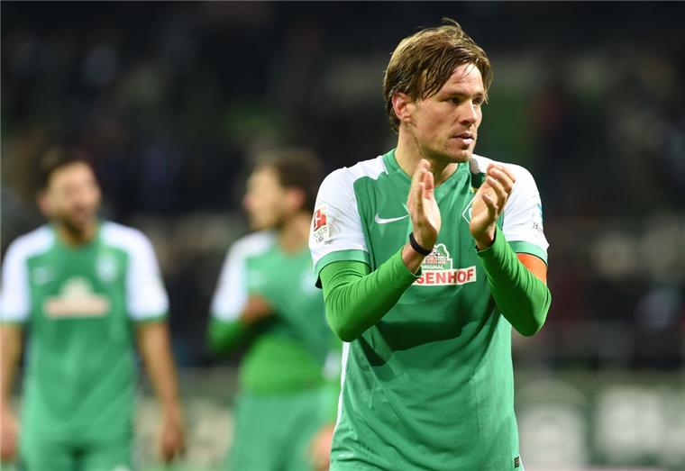 Kapitän Fritz meldet sich für Leverkusen-Spiel zurück Nach zwei Spielen Pausen kann Werder wieder auf Clemens Fritz bauen. Foto Jaspersen/dpa
