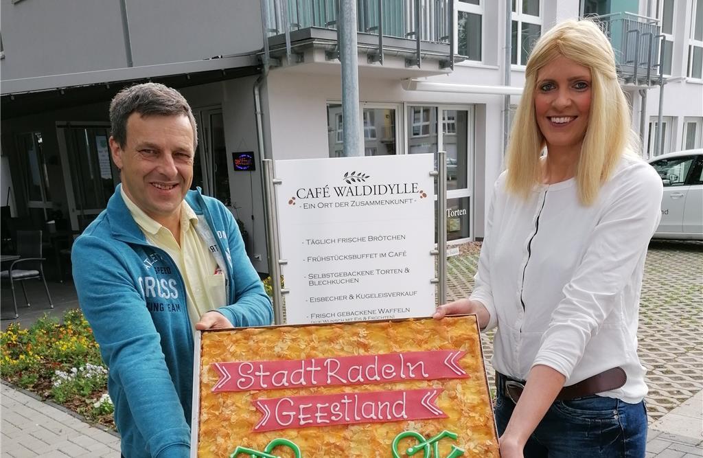 Nadine und Ingolf Berger, Café Waldidylle, Sievern.