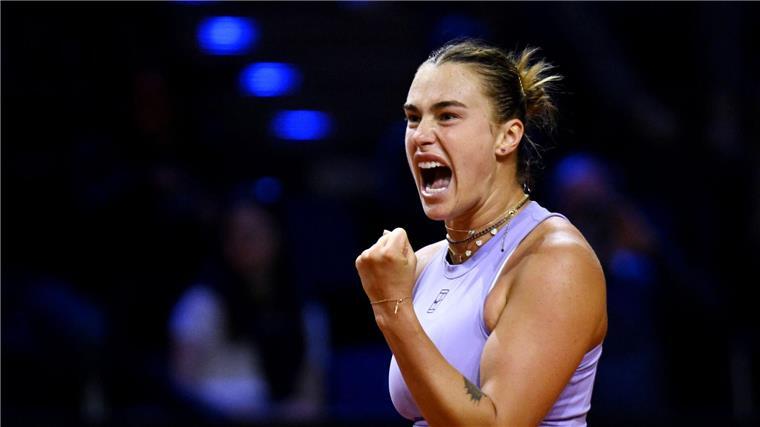 Sabalenka hat gegen Ostapenko Chance auf Stuttgart-Titel Nächste Chance: Aryna Sabalenka will in ihrem vierten Endspiel in Stuttgart endlich den Titelgewinn feiern.