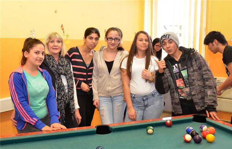 Dorumer Freizeitstätte hilft bei der Integration Neben den Wurster Jugendlichen kommen zunehmend auch Kinder der Flüchtlingsfamilien in die Dorumer Freizeitstätte. Gelebte Integration. Foto Ulich