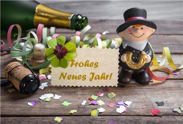 Neben Glück und Gesundheit wünschen sich Menschen für das Jahr 2024 Frieden.