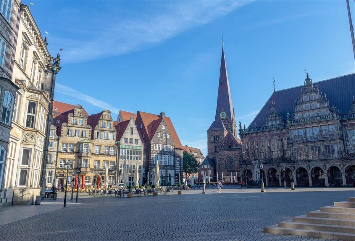 Bremen & Bremerhaven: Die Geschichte des Zwei-Städte-Staats Innenstadt von Bremen.